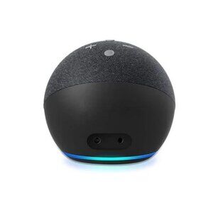 Echo Dot 4th Gen WITH WALL MOUNT - Black